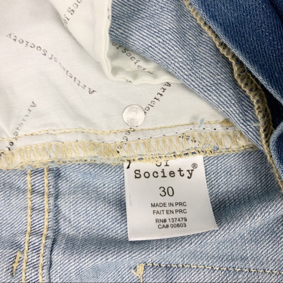 Articles of Society Distressed Denim Shorts - Picture 9 of 9